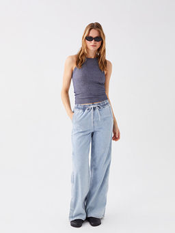 Kad?n Bisiklet Yaka D?z Atlet