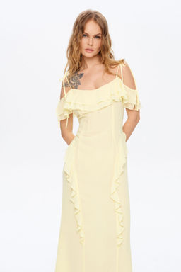 Платье Pirs 5958 жёлтый  фото 6