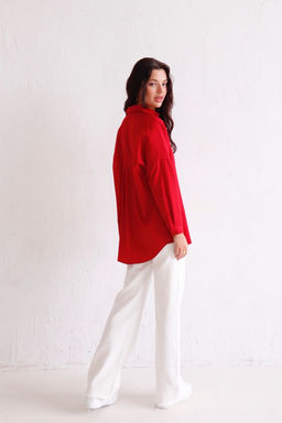 Рубашка удлинённая свободного силуэта - Martichelli фото 35