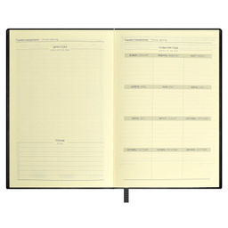 Ежедневник недатированный ESCALADA, А5, 160 л., арт. 63990/ 15 ПИКЕ ЧЁРНЫЙ фото 8