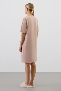 Е 10065/кофейный сорочка ночная жен - Very neat фото 4