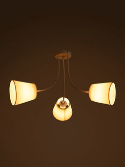 Светильник потолочный 10119/3, 3хE27, 60 Вт, белый