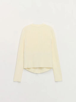 Облегающий джемпер с вискозой в составе / Zarina  фото 8