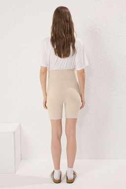 Siyah-Ten Kar?n Panelli Hamile Tayt TBBSS25BV00003 - Trendyolmilla фото 10