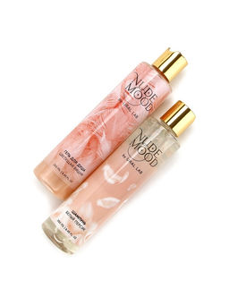 Подарочный набор NUDE MOOD, гель для душа и шампунь для волос, 2?250 мл, аромат персика и вишни, URAL LAB  фото 4