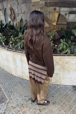 EMBOSSED BOW SWEATSHIRT - Zara фото 11