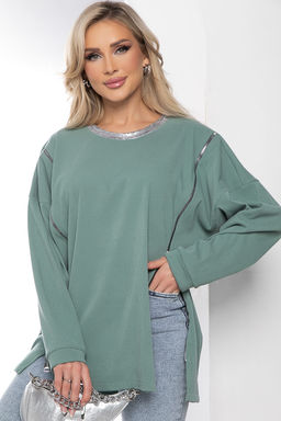 Джемпер Мэйт (мята) Б8591 - Lt collection фото 4