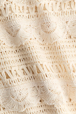 Minivestido efecto crochet - H&m фото 5