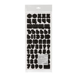 Mr.Painter HIB-05 Картонные элементы Алфавит (чипборд) 34 см х 15 см СК/Распродажа  фото 3