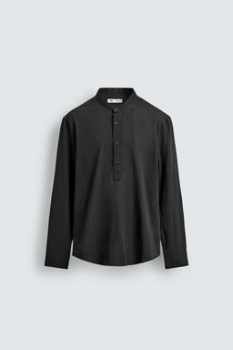 CAMISA EFECTO ARRUGADO / Carb?n - Zara фото 7