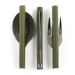 Набор складных приборов Видишь еду-ешь, ложка, вилка, нож - Simaland фото 3