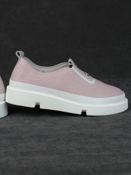 03-PDL253-5 VIOLET Полуботинки женские (натуральная кожа)