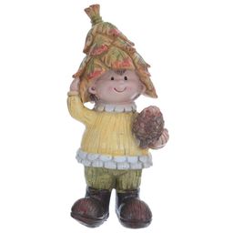 Фигурка декоративная "Мальчик/Девочка", L9 W6,5 H19 см, 2в.