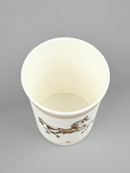 Цена за 10 шт. Стакан одноразовый бумажный Лошадь, карусель, белый (250 мл) - Страна карнавалия фото 2