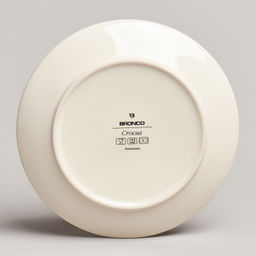 Цена за 4 шт. ТАРЕЛКА ЗАКУСОЧНАЯ BRONCO CROCUS 20,5 СМ БЕЖ  фото 2