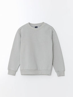 Bisiklet Yaka Erkek ?ocuk Sweatshirt