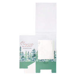 Коробка подарочная новогодняя складная с 3D эффектом «Сказочных моментов», 18×14×23 см