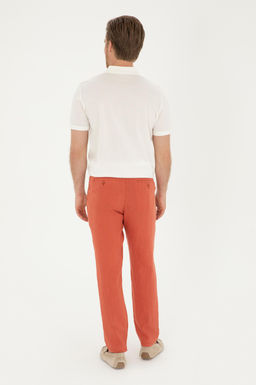 U. S. Polo Assn / Мужские брюки из плотной ткани пудрового цвета - U.s. polo assn фото 10