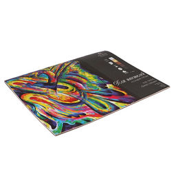 Планшет для пастели А2, 18 листов, 6 цветов «Сладкие грёзы», тиснение «холст», блок 160 г/м²