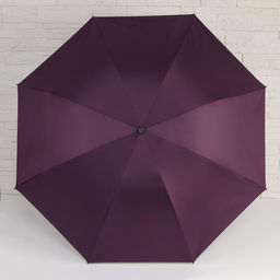 Зонт механический Однотонный, ветроустойчивый, 4 сложения, 8 спиц, R = 48 см, цвет МИКС - Simaland фото 9