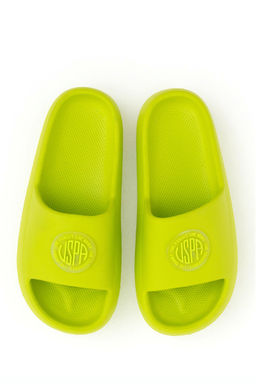 Женские неоново-желтые туфли