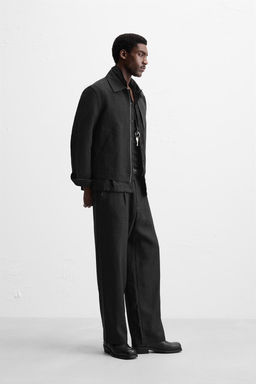 RELAXED FIT FLOWING TROUSERS - Zara фото 4