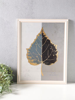 Фоторамка для фото 30×40 см «Остин», пластик, бело-бежевый, 44.2×34.2×1.5 см