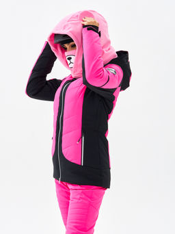 Женская горнолыжная / сноубордическая мембранная куртка Alpha Endless Peak Tech_3 Фуксия  фото 4