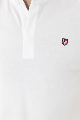 Мужская белая базовая футболка - U.s. polo assn фото 7