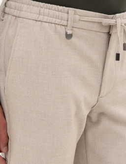 Bej Ex. Slim Fit Kuma_ Pantolon - Pierre cardin фото 11