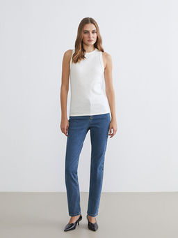 Slim Fit Kad?n Jean Pantolon