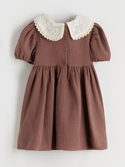 Bebe Yaka K?z ?ocuk Elbise