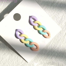 Серьги Colorful life