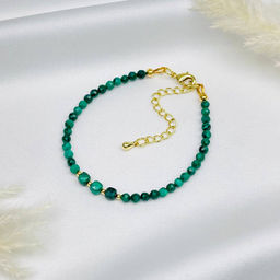 Браслет из Малахита 16,5 см +