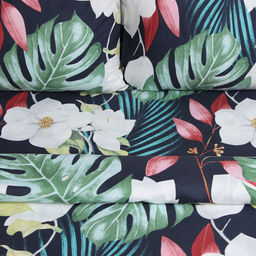 Постельное бельё Экономь и Я 1,5 сп Magical tropics 147*215см,150*215см,50*70см-1 шт, полисатин, 80г/м?  фото 2