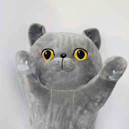 Мягкая игрушка Кот батон длинный британский 90 см - Storyland фото 4