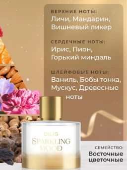 Лимитка. Dilis Парфюмерная вода для женщин Winter Limited Edition Sparkling Mood 95 мл