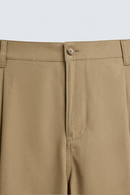 PLEATED WIDE-LEG TROUSERS - Zara фото 8