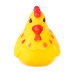 Резиновые игрушки для ванны Крошка Я «Курочки», 4 см, с пищалкой, в наборе 5 шт.