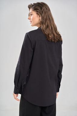 Блузка  1165/1 черный - Rinka фото 8