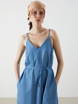 V Yaka Ask?l? A Kesim Jean Elbise