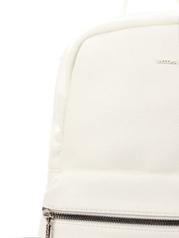 LACCOMA рюкзак Скарлет-Н2005-белый эко кожа хлопок