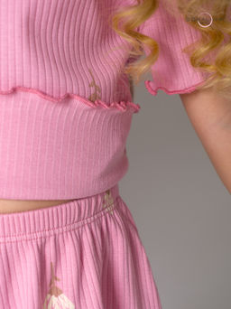 Пижама Элли астра на пудре - Sovalina фото 5