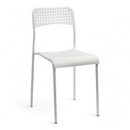 Стул сетчатый, с перфорацией, 380×400×900 мм, белый