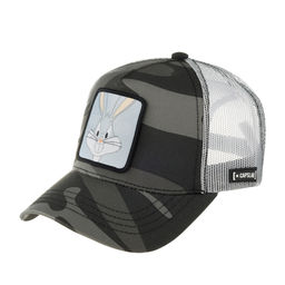 Бейсболка CAPSLAB арт. CL/LOO8/1/CAS/PEO1 Looney Tunes Bugs Bunny (серый / камуфляж)