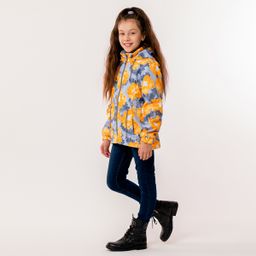 RODOS Куртка для девочки таслан демисезон М-196 (Астры) Жёлтый