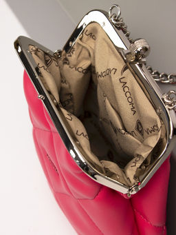 LACCOMA сумка Китти-Ф826-арбузный эко кожа хлопок  фото 4