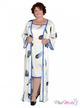 Халат Модель №749 размеры 44-84 - Plusmoda фото 8