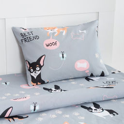 Постельное бельё 1.5-спальное «Этель» Best friend, бязь