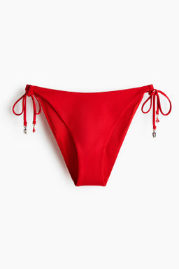 Braga de bikini con tiras de anudar